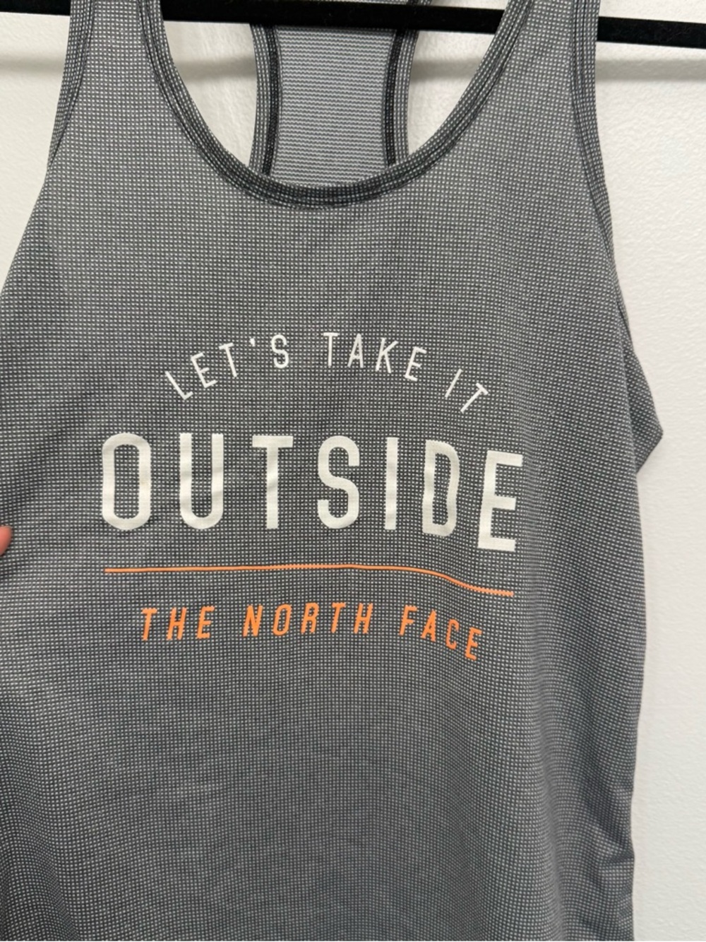 The North Face Gray Racerback Tank - Picture 2 of 6